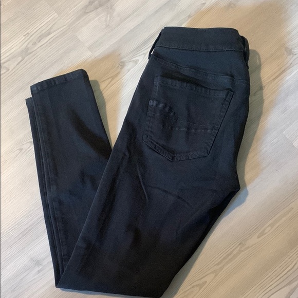 American Eagle Outfitters Denim - American Eagle Outfitters Black Skinny Jeans Stretchy Fit